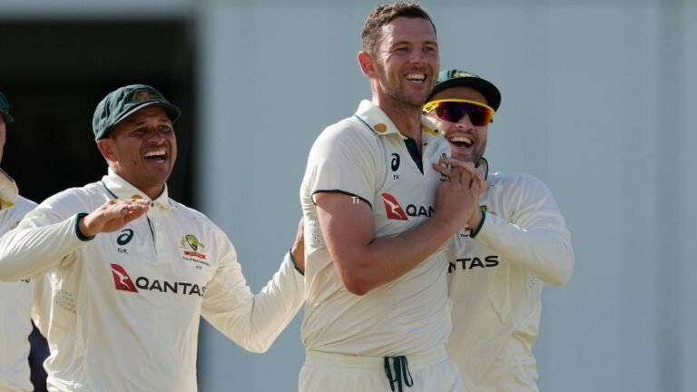 West Indies crumble as Australia seal first Test by 159 runs – Jamaica Inquirer