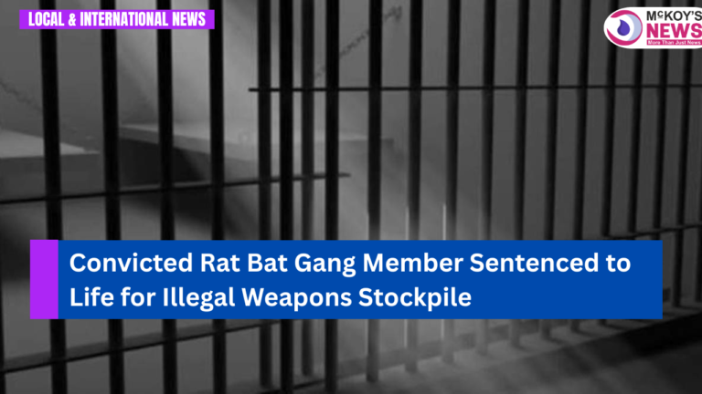 Convicted Rat Bat Gang Member Sentenced to Life for Illegal Weapons Stockpile
