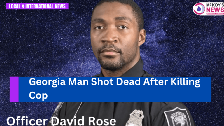 Georgia Man Shot Dead After Killing Cop – Patrick Joseph White Identified as Shooter