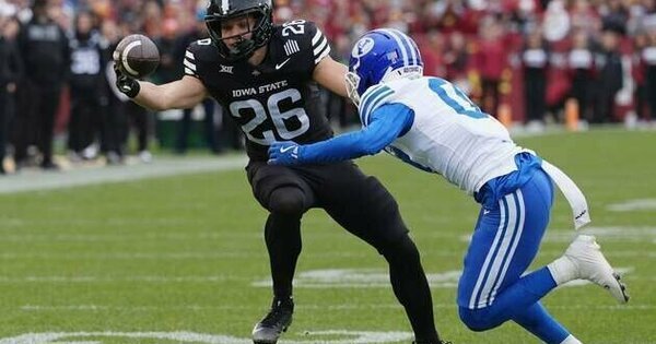 No. 11 BYU stays unbeaten with comeback win at Iowa State
