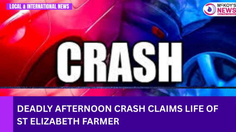 Deadly Afternoon Crash Claims Life of St Elizabeth Farmer