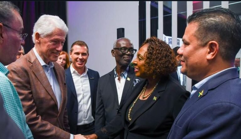 Gov’t looking forward to partnering with Clinton Foundation following passage of Hurricane Melissa