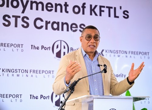 Two New Cranes Commissioned into Service at Kingston Freeport Terminal Limited – Jamaica Information Service