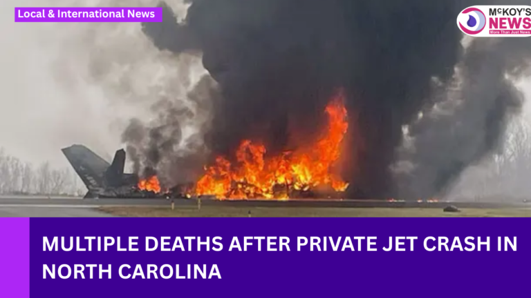 Multiple Deaths After Private Jet Crash in North Carolina