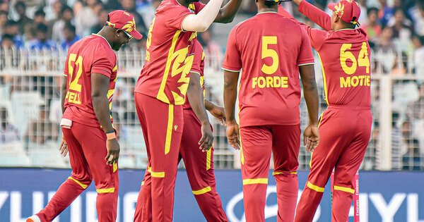 West Indies thrash Nepal by 9 wickets to enter Super Eights in style