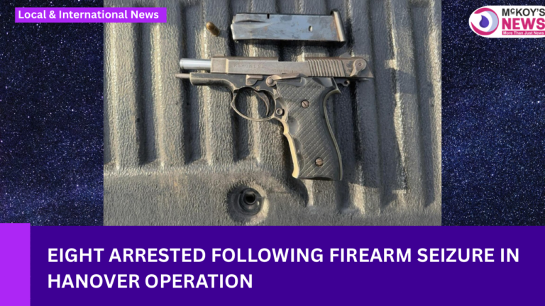 Eight Arrested Following Firearm Seizure in Hanover Operation
