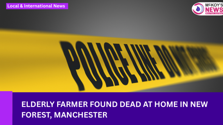 Elderly Farmer Found Dead at Home in New Forest, Manchester