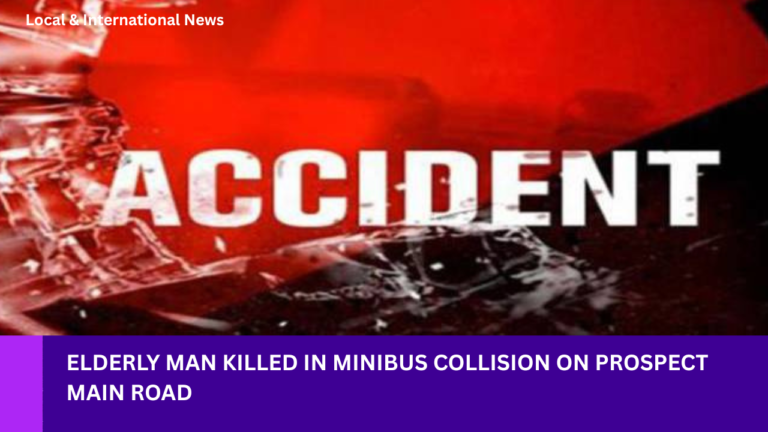 Elderly Man Killed in Minibus Collision on Prospect Main Road
