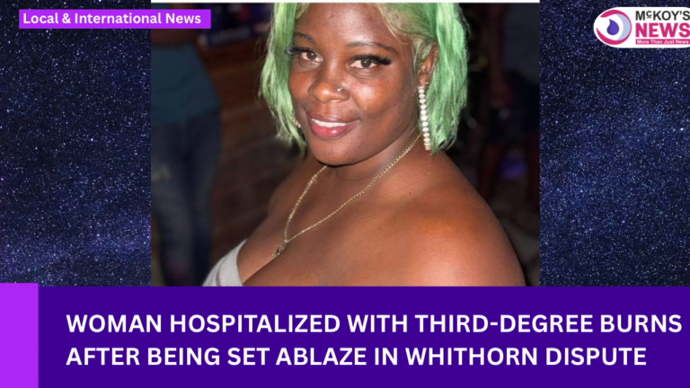 Woman Hospitalized with Third-Degree Burns After Being Set Ablaze in Whithorn Dispute