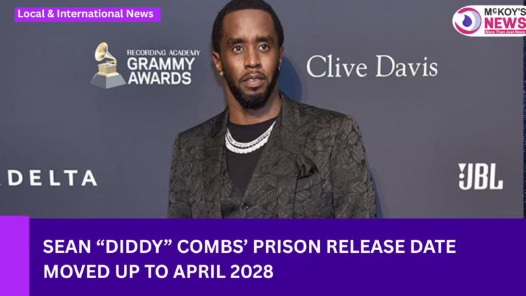 Sean “Diddy” Combs’ Prison Release Date Moved Up to April 2028